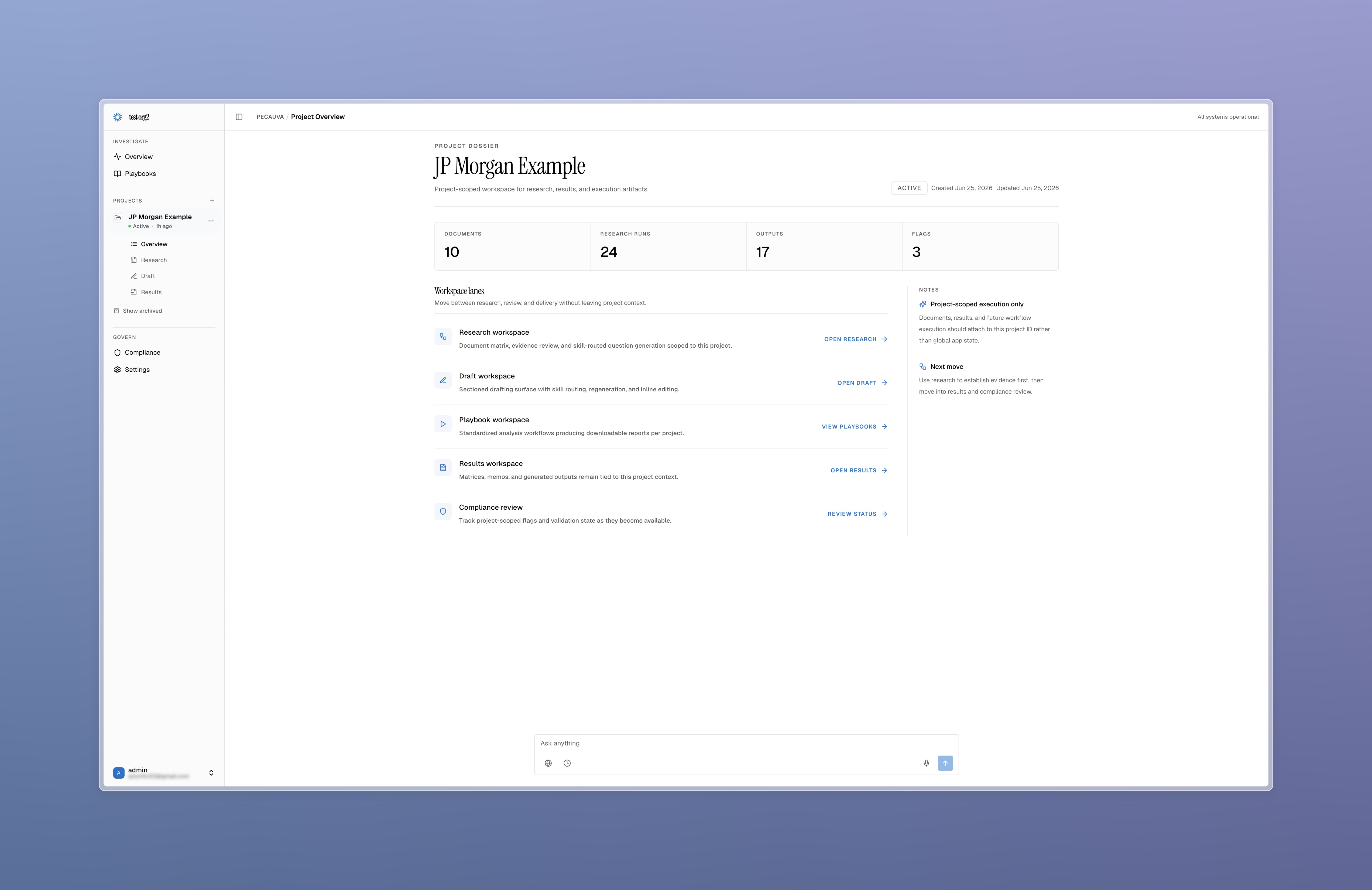 Project overview